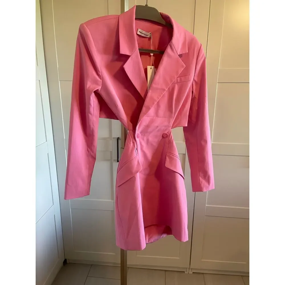 Johnathan Simkai Kylo Blazer Mini Dress in Taffy NWT